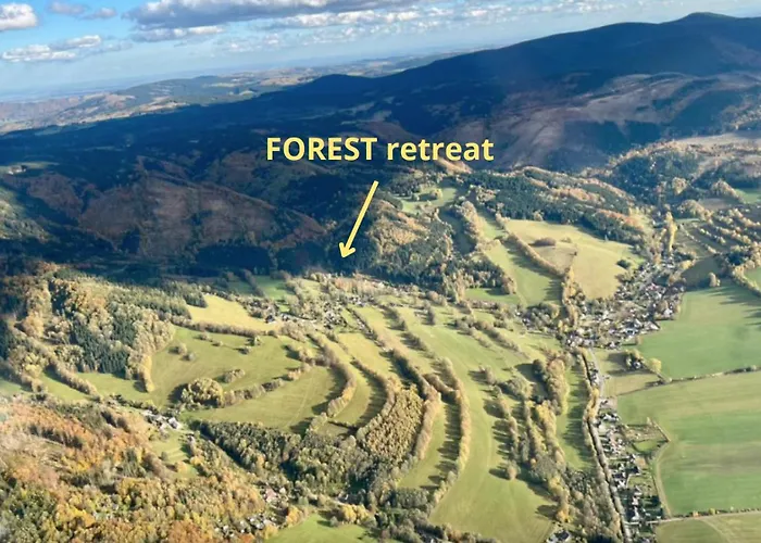 Forest Retreat Apartino - U Lesa, Parkování Zdarma, Starlink 250 Mbs, Terasa&grill, Soukromé Ohniště, Nespresso, Netflix *