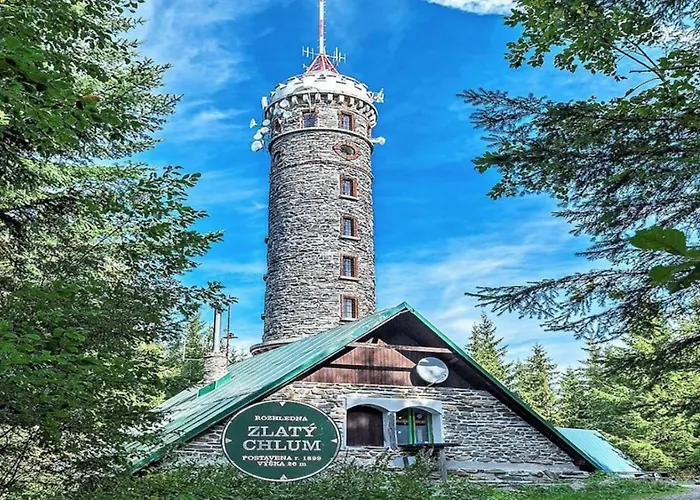 Forest Retreat Apartino - U Lesa, Parkování Zdarma, Starlink 250 Mbs, Terasa&grill, Soukromé Ohniště, Nespresso, Netflix Jeseník