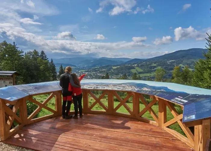 Forest Retreat Apartino - U Lesa, Parkování Zdarma, Starlink 250 Mbs, Terasa&grill, Soukromé Ohniště, Nespresso, Netflix Appartement Jeseník